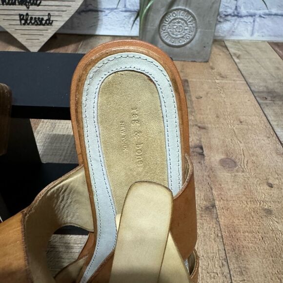 Rag & Bone
Folsom Mid-Heel Sandal, Tan - Picture 9 of 13